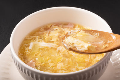 手軽に一品！白菜のかきたまスープ
