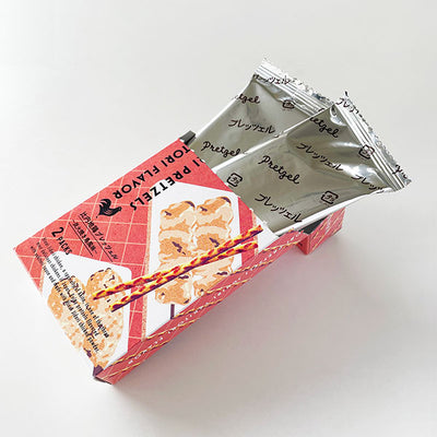 【SALE】 比内地鶏プレッツェル 炭火焼き鳥風味 45g × 10個セット