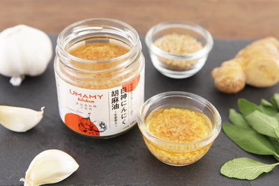 UMAMY kitchen 白神にんにく胡麻油 135g