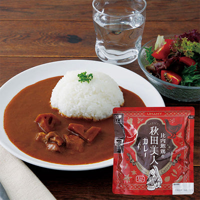 UMAMY 秋田美人カレー 比内地鶏の秋田美人カレー 180g